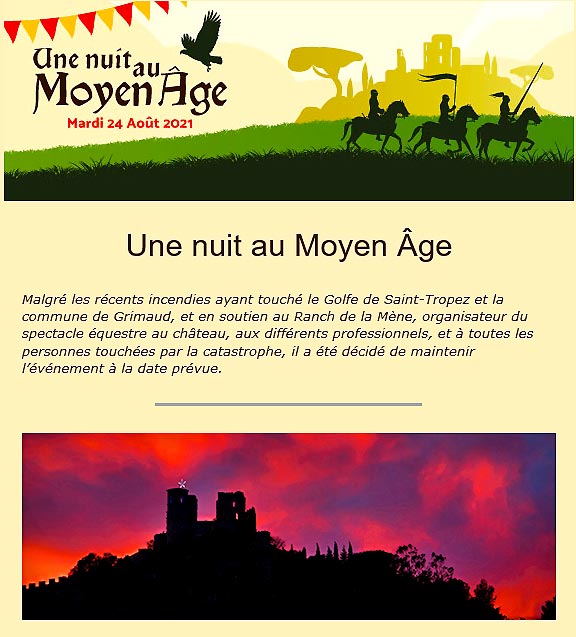 Une nuit au Moyen Age