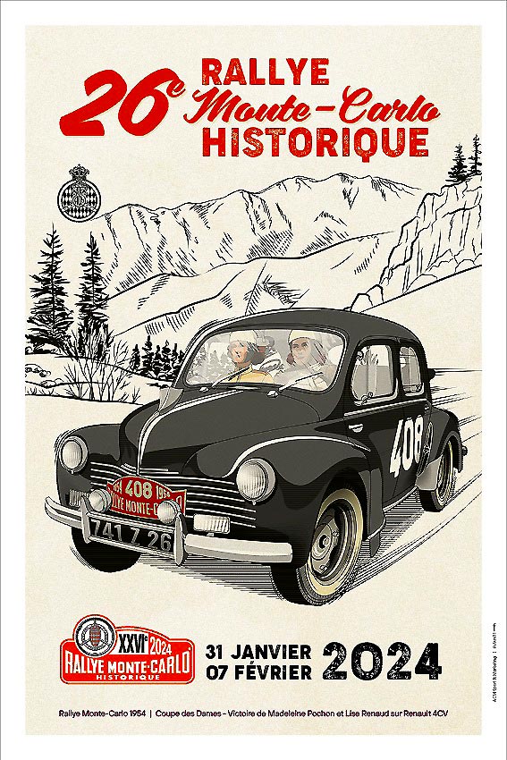 26eme rallye de Monte-Carlo historique