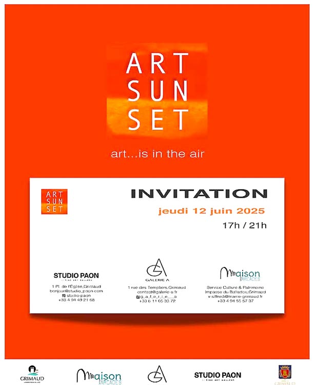 Art Sunset  GRIMAUD