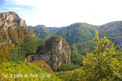 Le mont CHIRAN