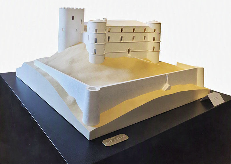 Maquette du chateau