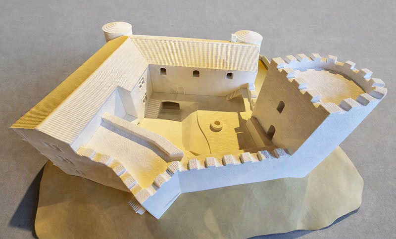 Maquette du chateau