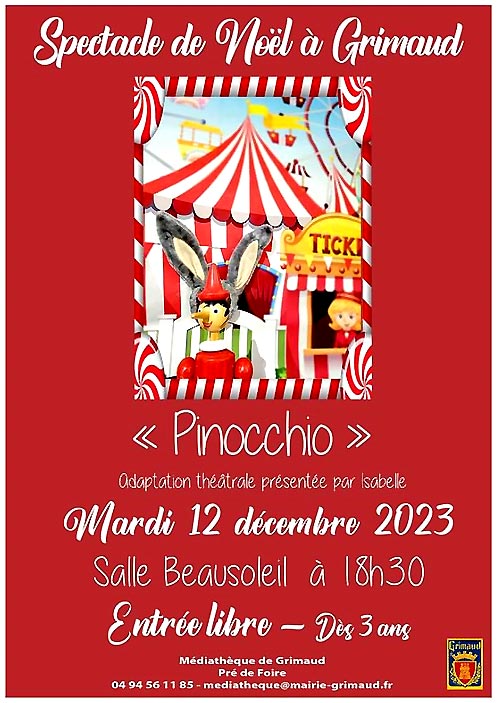 Pinocchio a GRIMAUD