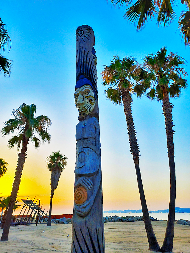 Totem aux Prairies de la Mer