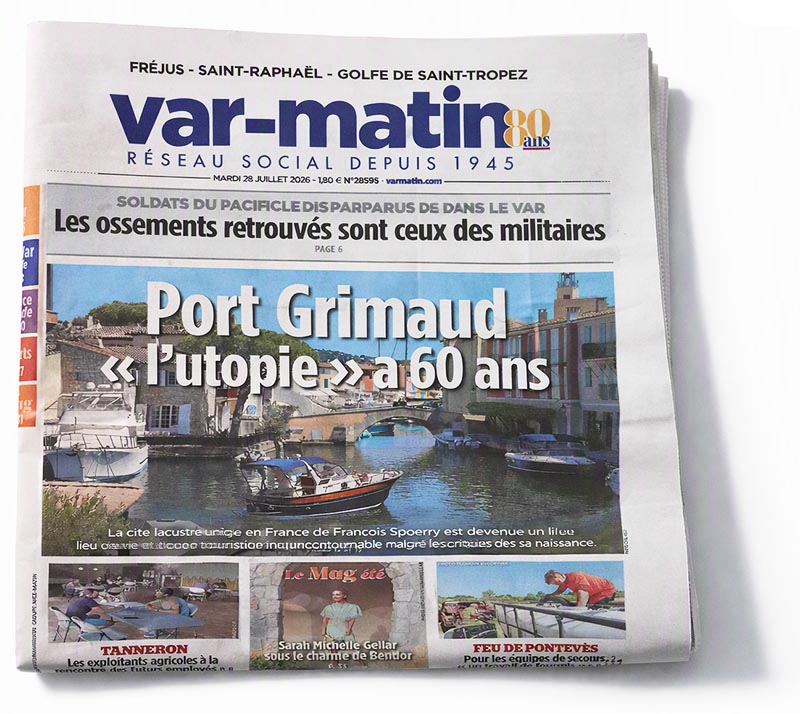 La Une de Var-Matin