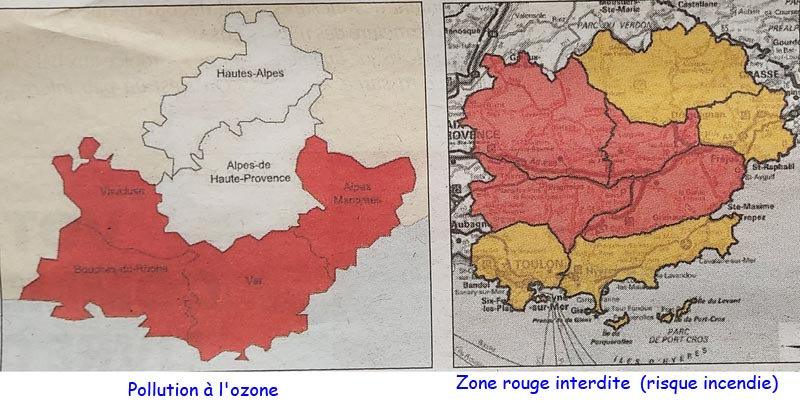 Pollution a l'ozone