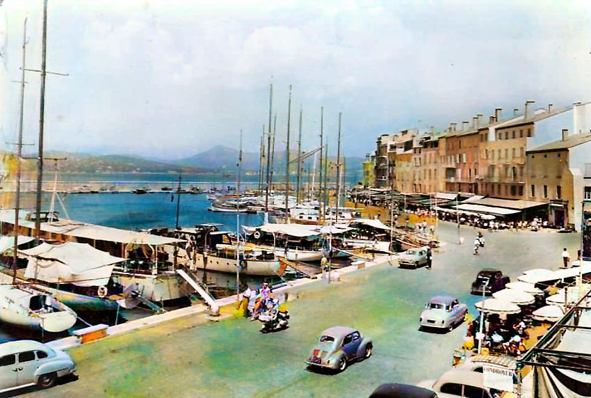 le port de Saint Tropez