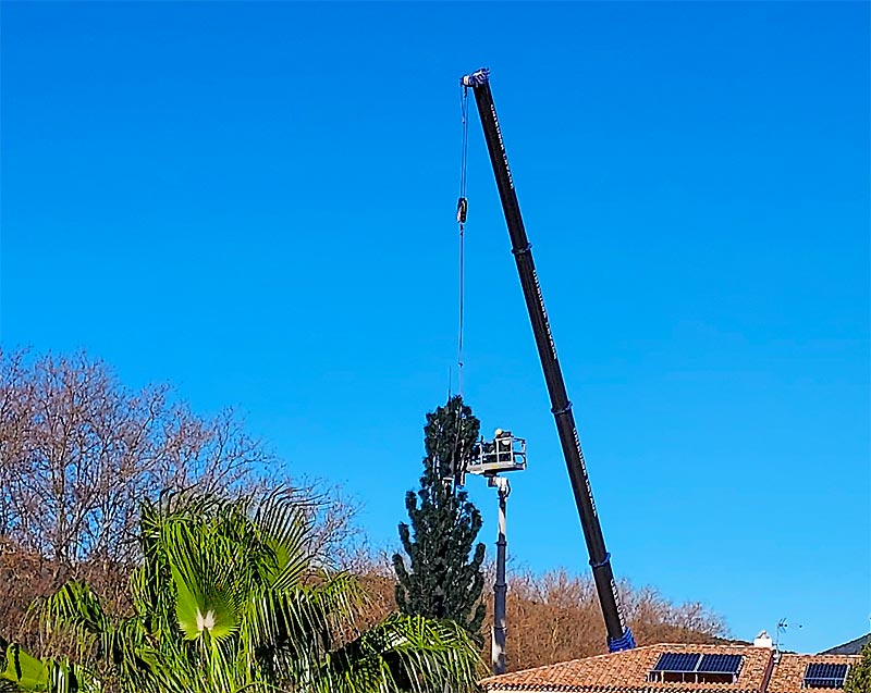 Rparation de l'antenne Orange