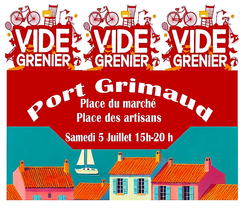 Brocante  PORT GRIMAUD