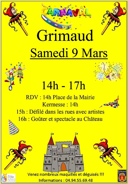 Carnaval à GRIMAUD