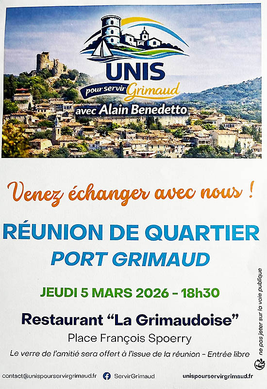 Elections municipales � GRIMAUD