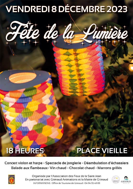 Fete de la lumire  GRIMAUD