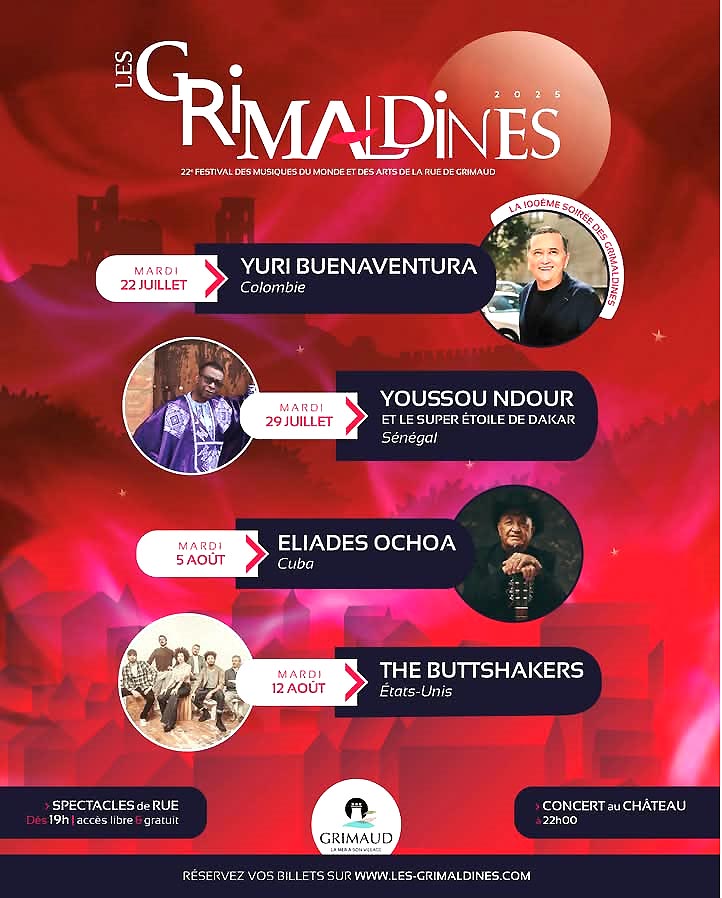 Grimaldines 2025  GRIMAUD