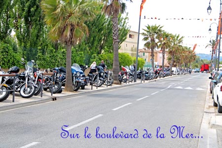 Harley Davidson a port grimaud