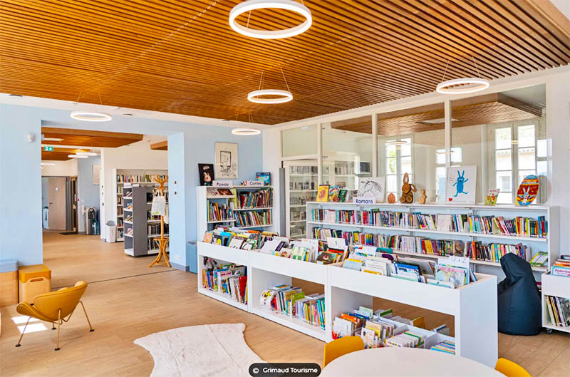 La M�diath�que de Grimaud