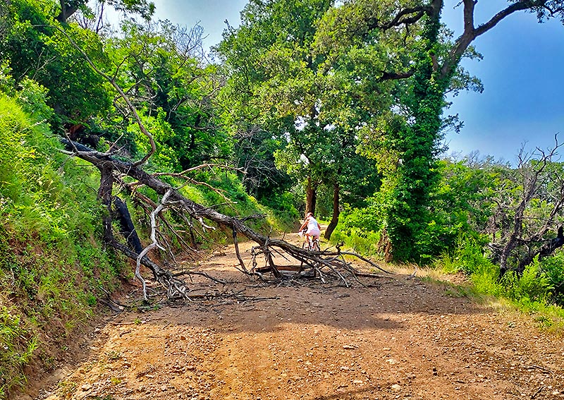 Piste du Val-de-Gilly  GRIMAUD