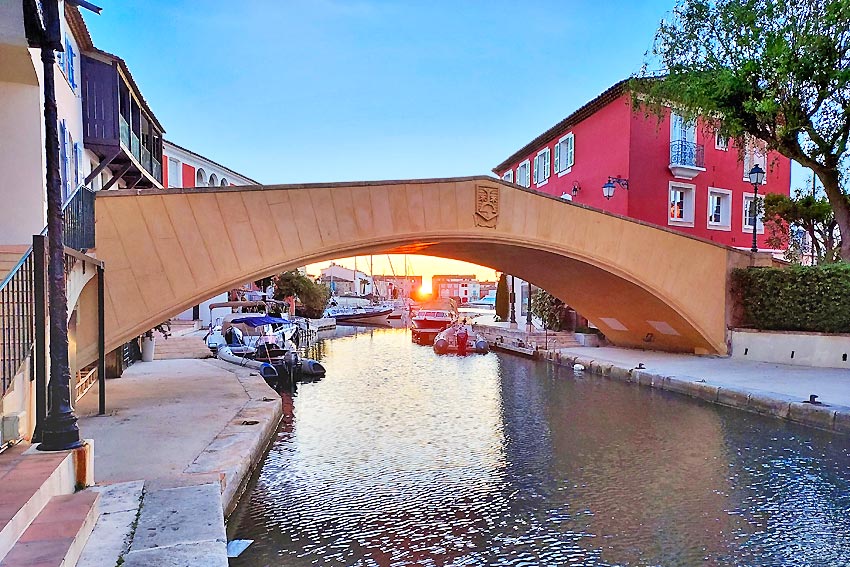 Lever de soleil a PORT GRIMAUD