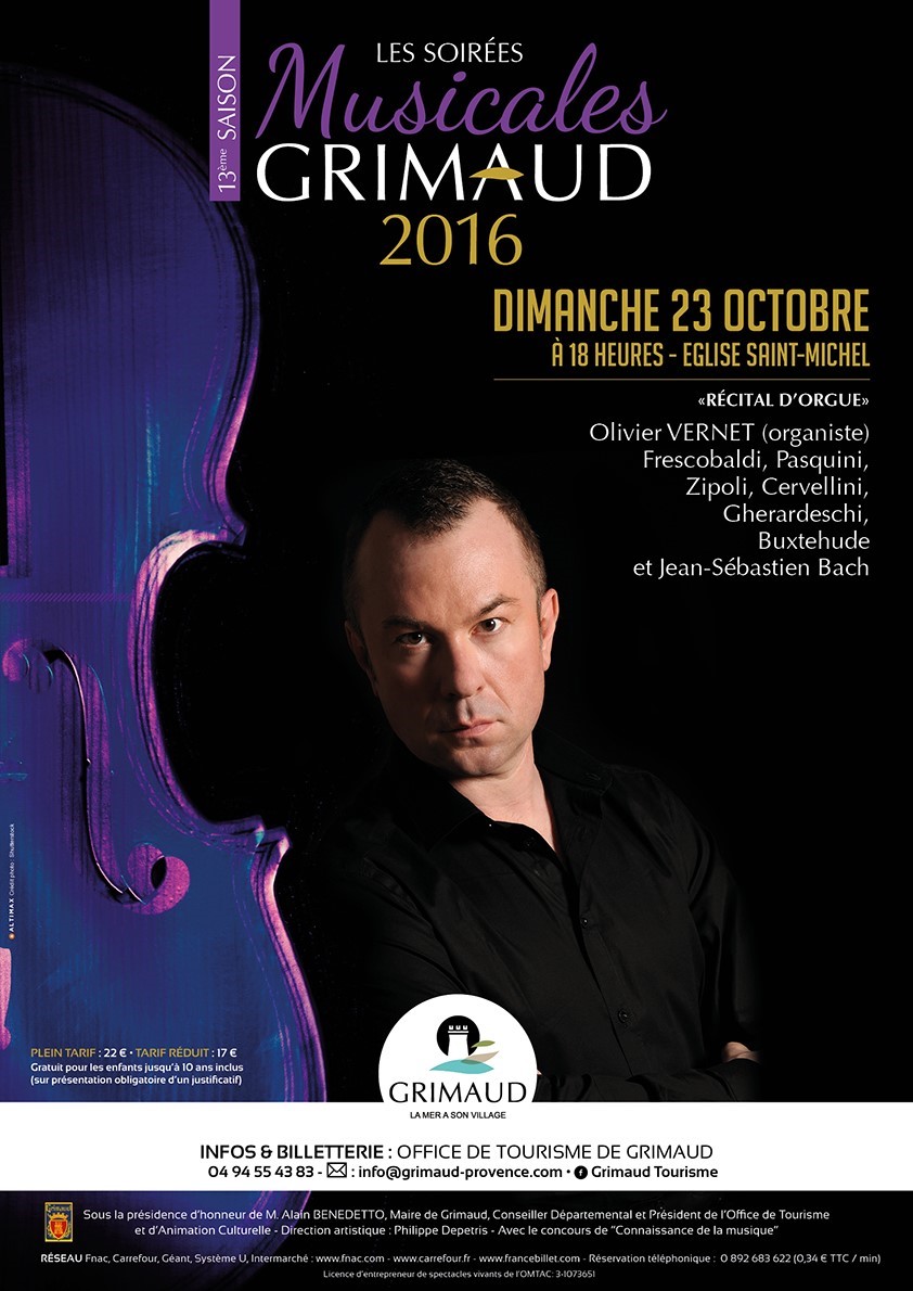 Soirees musicales de GRIMAUD