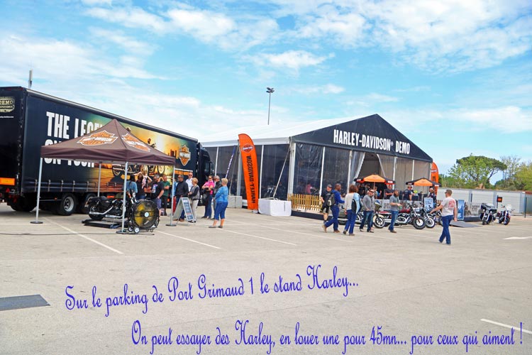 Harley Davidson a port grimaud