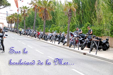 Harley Davidson a port grimaud