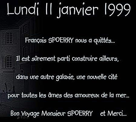 Merci Monsieur SPOERRY