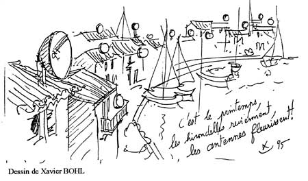 dessin de Xavier BOHL