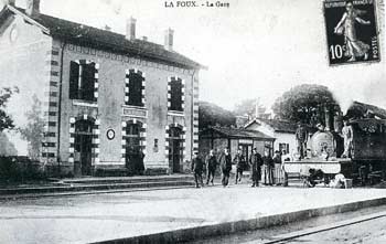 gare de La Foux