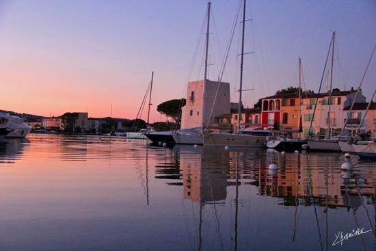 Matin calme a Port Grimaud