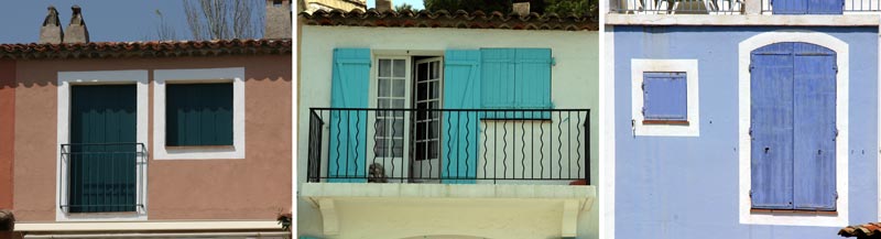 Fenetres de Port-Grimaud