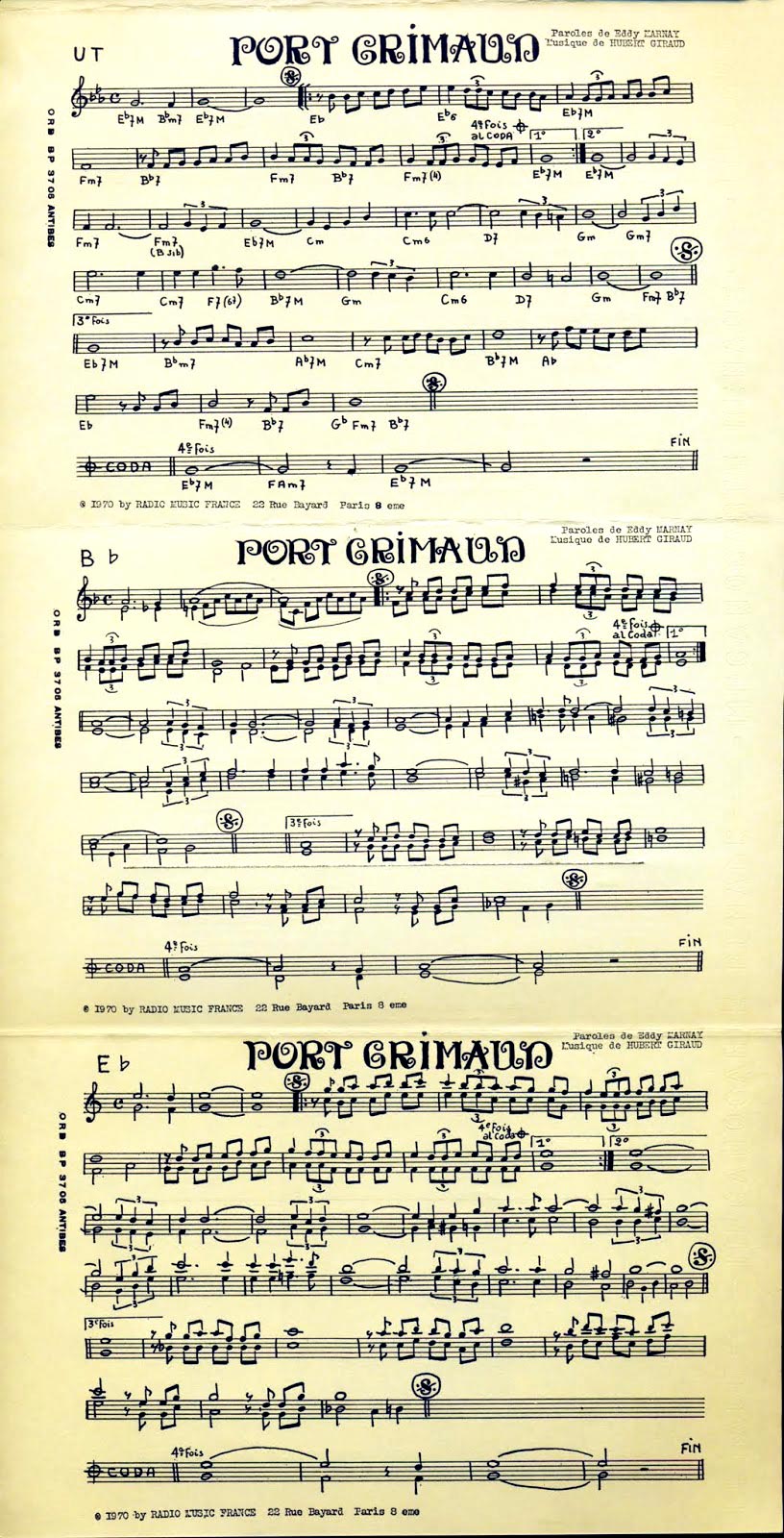 Musique de la chanson Port Grimaud