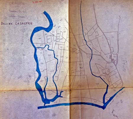 ancien cadastre PORT GRIMAUD