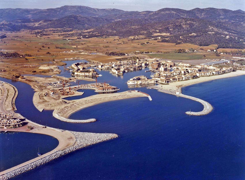 jetee port grimaud 1980