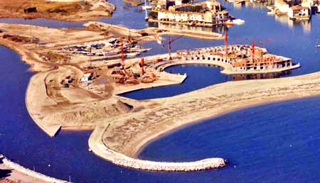 construction Rond'Eau Port Grimaud