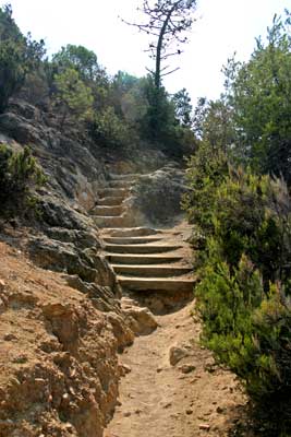 Sentier littoral Cap Lardier