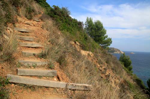 Sentier littoral Cap Lardier