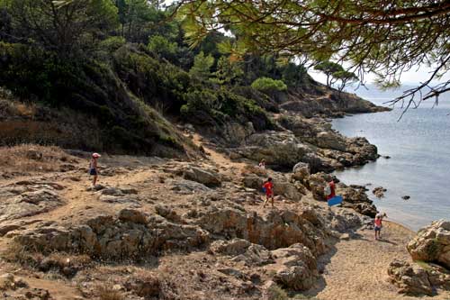 Sentier littoral Cap Lardier