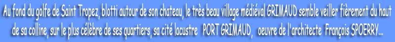 texte Port Grimaud