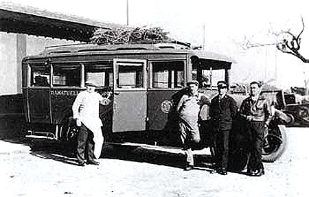 Le bus de St Tropez  Ramatuelle