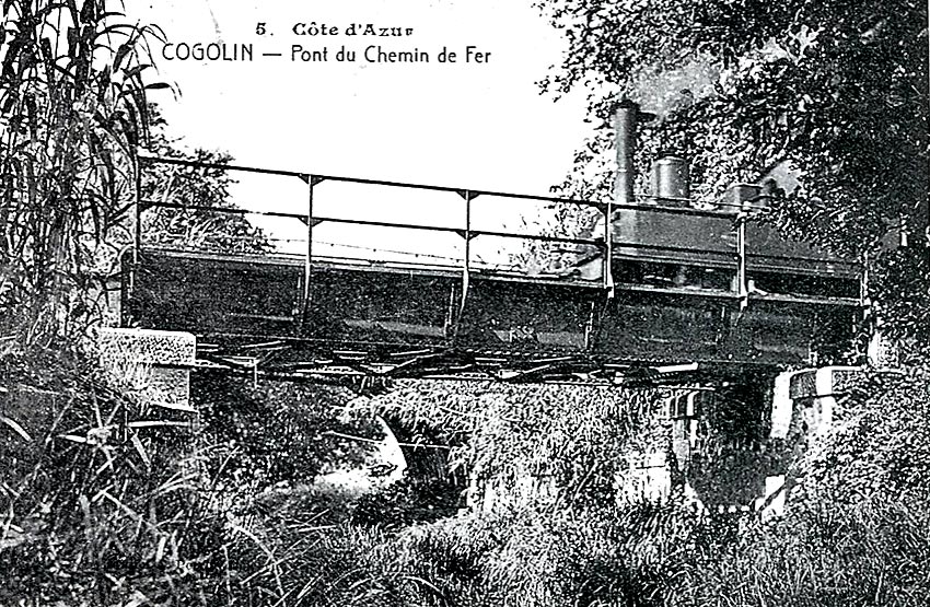 le pont  l'entre de Cogolin